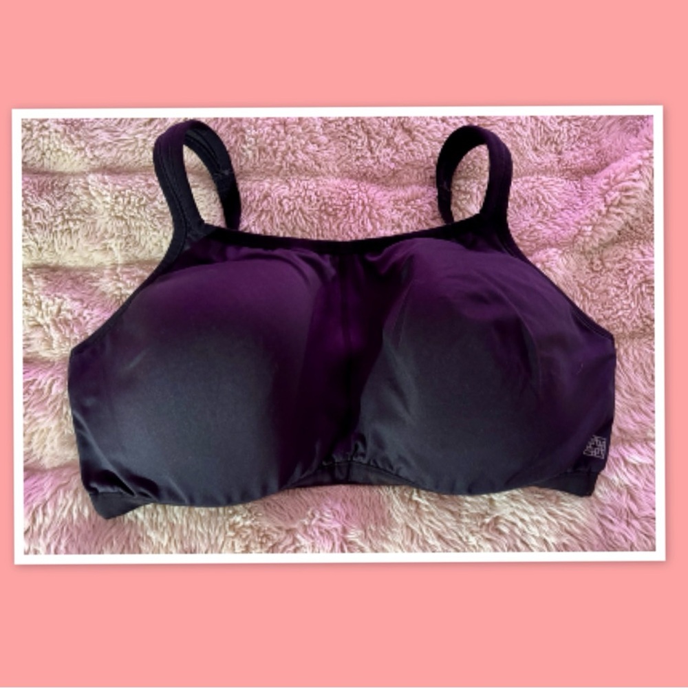 NATORI Yogi Contour Convertible Sports Bra ~ Size 40 DDD ~ Black